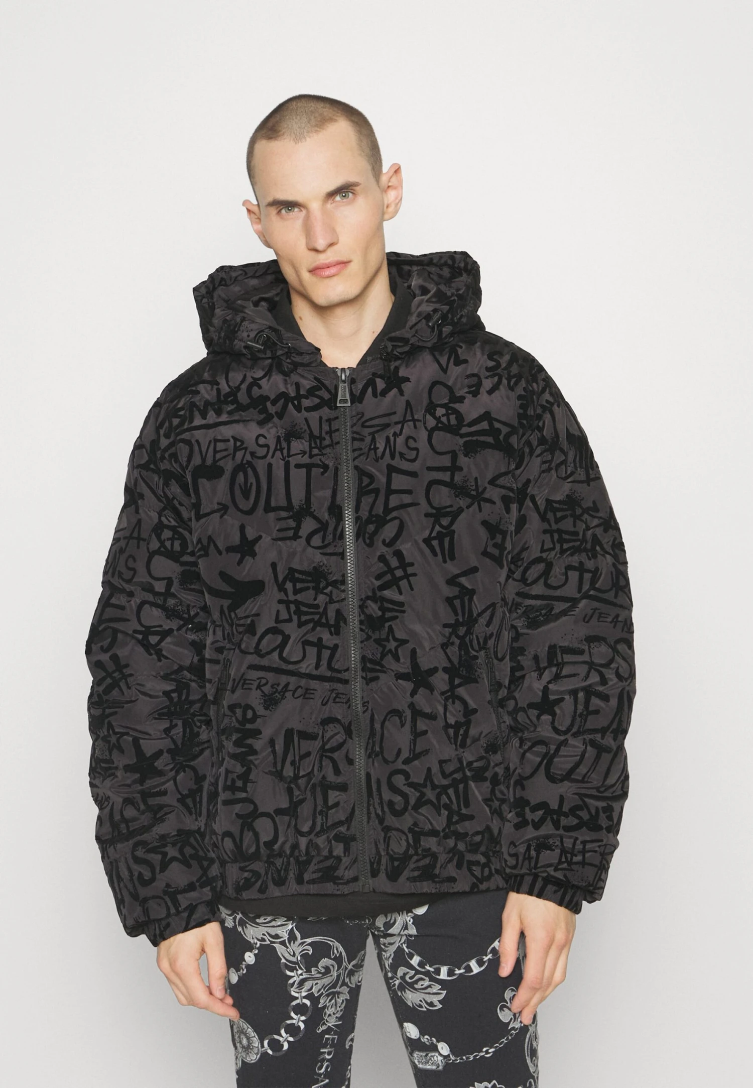 Flock - Gewatteerde Jas - Black 3 Flock - Gewatteerde Jas - Black