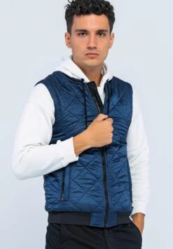 Bodywarmer - Dunkelblau -Jack and Jones Verkoopwinkel b5e4b2b93e824c2cb571913a257448db