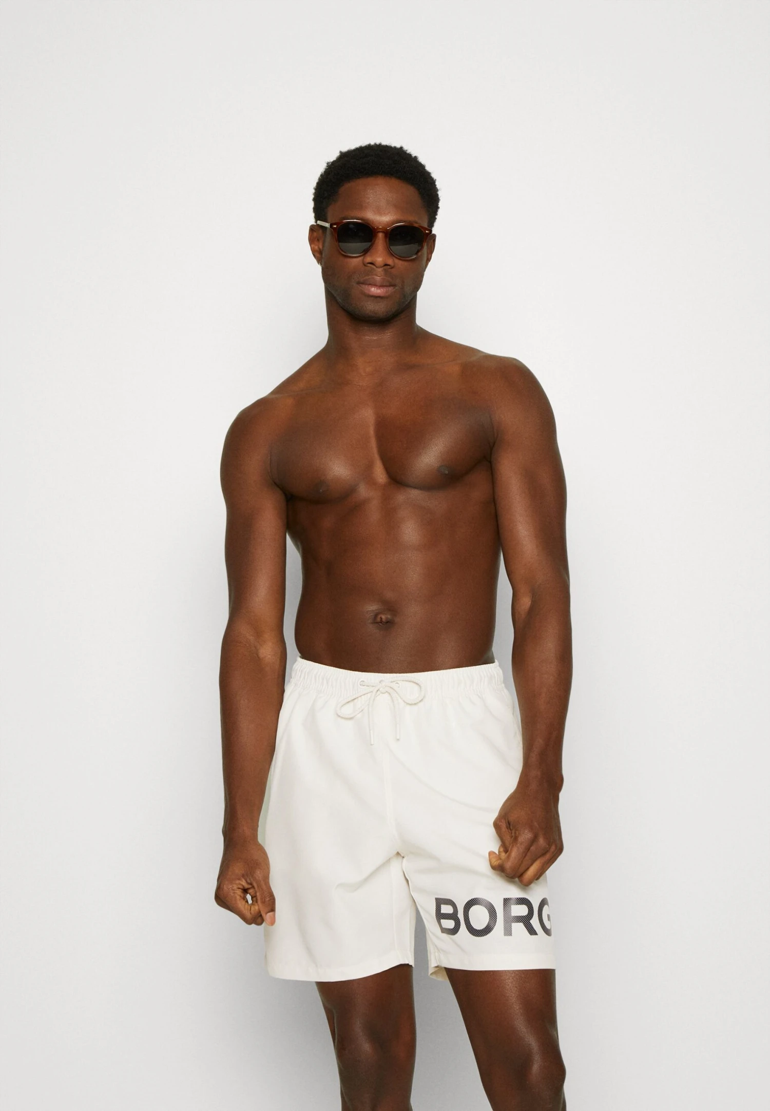 BJØRN BORG Swim - Zwemshorts - Egret 4 BJØRN BORG Swim - Zwemshorts - Egret - Afbeelding 2