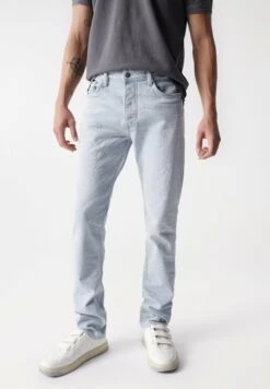 Regular- Straight Leg Jeans - Blue