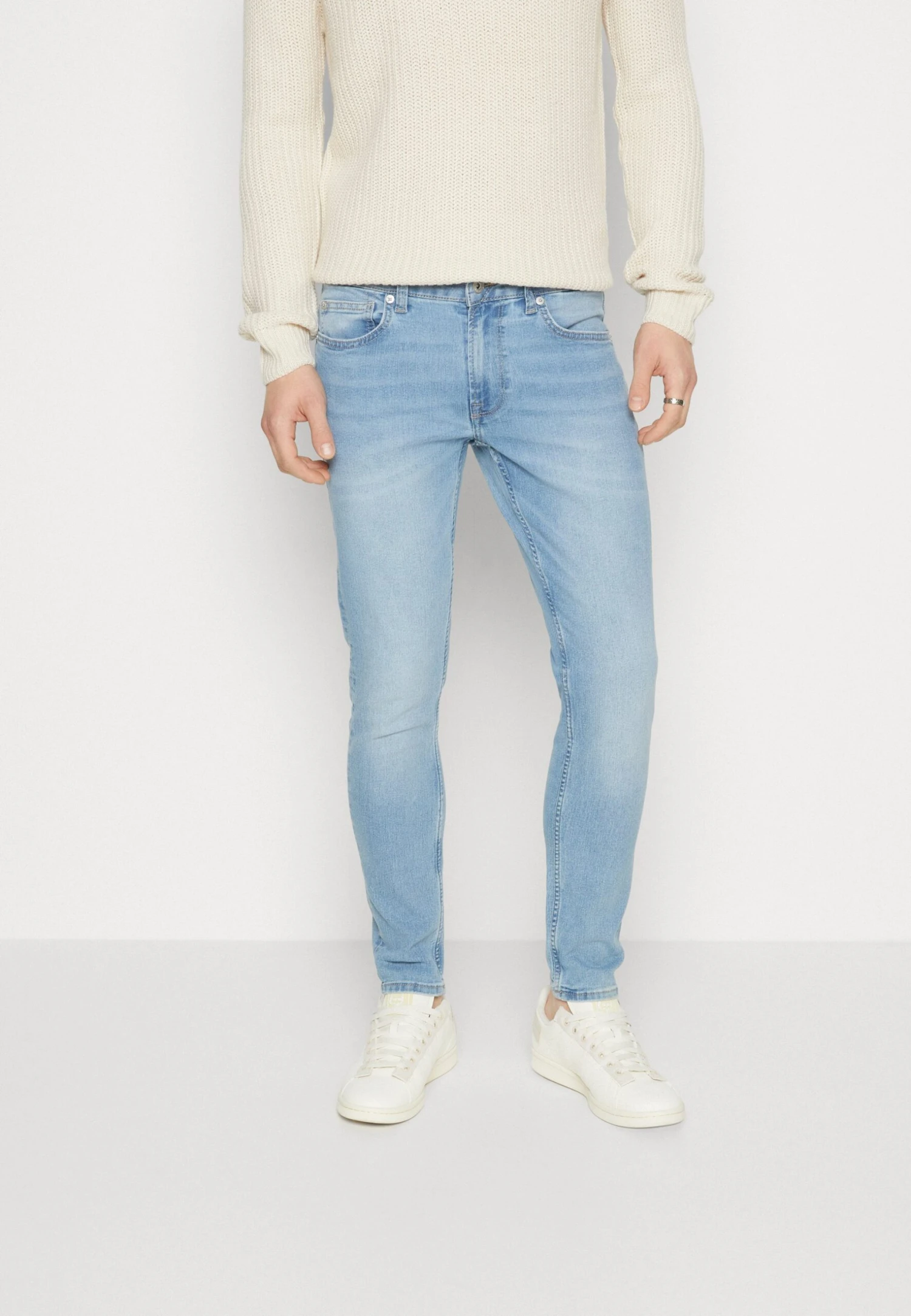 Only & Sons Onswarp- Jeans Skinny Fit - Light Blue Denim 3 Only & Sons Onswarp- Jeans Skinny Fit - Light Blue Denim