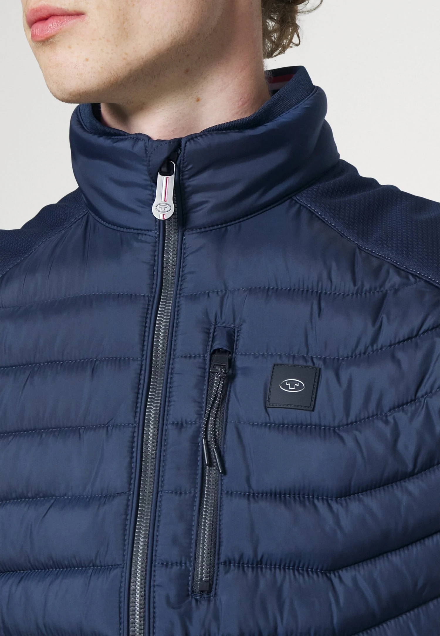 Tom Tailor Hybrid- Bodywarmer - Sky Captain Blue 8 Tom Tailor Hybrid- Bodywarmer - Sky Captain Blue - Afbeelding 6