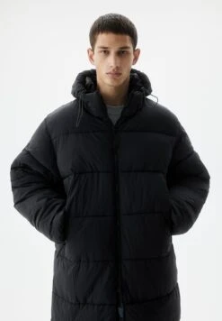 PULL & BEAR Basic- Winterjas - Mottled Black 12 PULL & BEAR Basic- Winterjas - Mottled Black -Jack and Jones Verkoopwinkel b7587463103f4f46b80fc8d7db97f76e