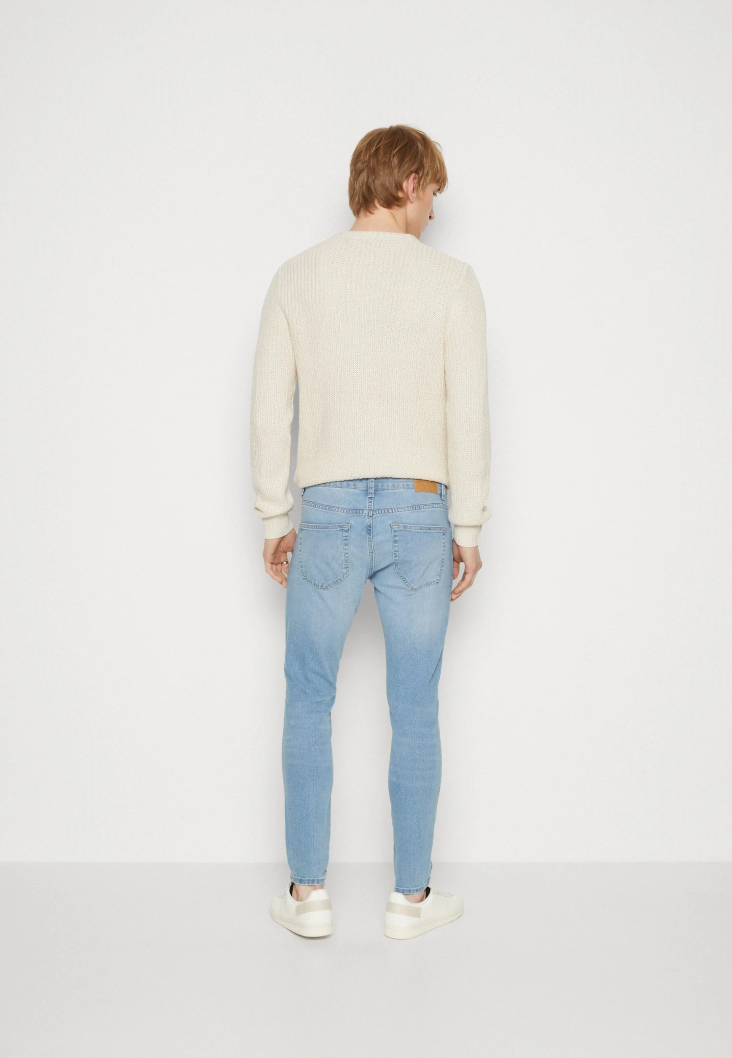 Only & Sons Onswarp- Jeans Skinny Fit - Light Blue Denim 5 Only & Sons Onswarp- Jeans Skinny Fit - Light Blue Denim - Afbeelding 3