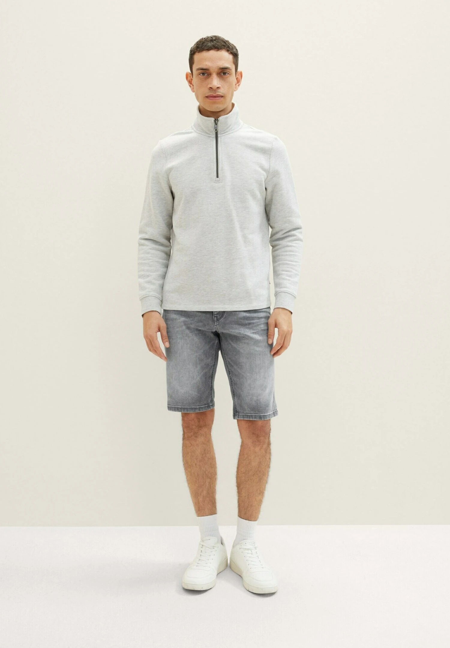 Tom Tailor Josh - Jeansshort - Dark Stone Blue Black Denim 4 Tom Tailor Josh - Jeansshort - Dark Stone Blue Black Denim - Afbeelding 2