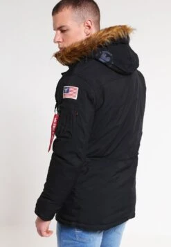 Alpha Industries Parka - Black -Jack and Jones Verkoopwinkel b80d597fec934f84b8f80e43af128a56