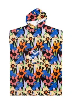 Roxy Sty Magical Prt J Bhsp Wbk - Strandhanddoek - Anthracite Flower Jammin