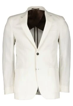 Premium Colbert - Halflange Jas - Creme