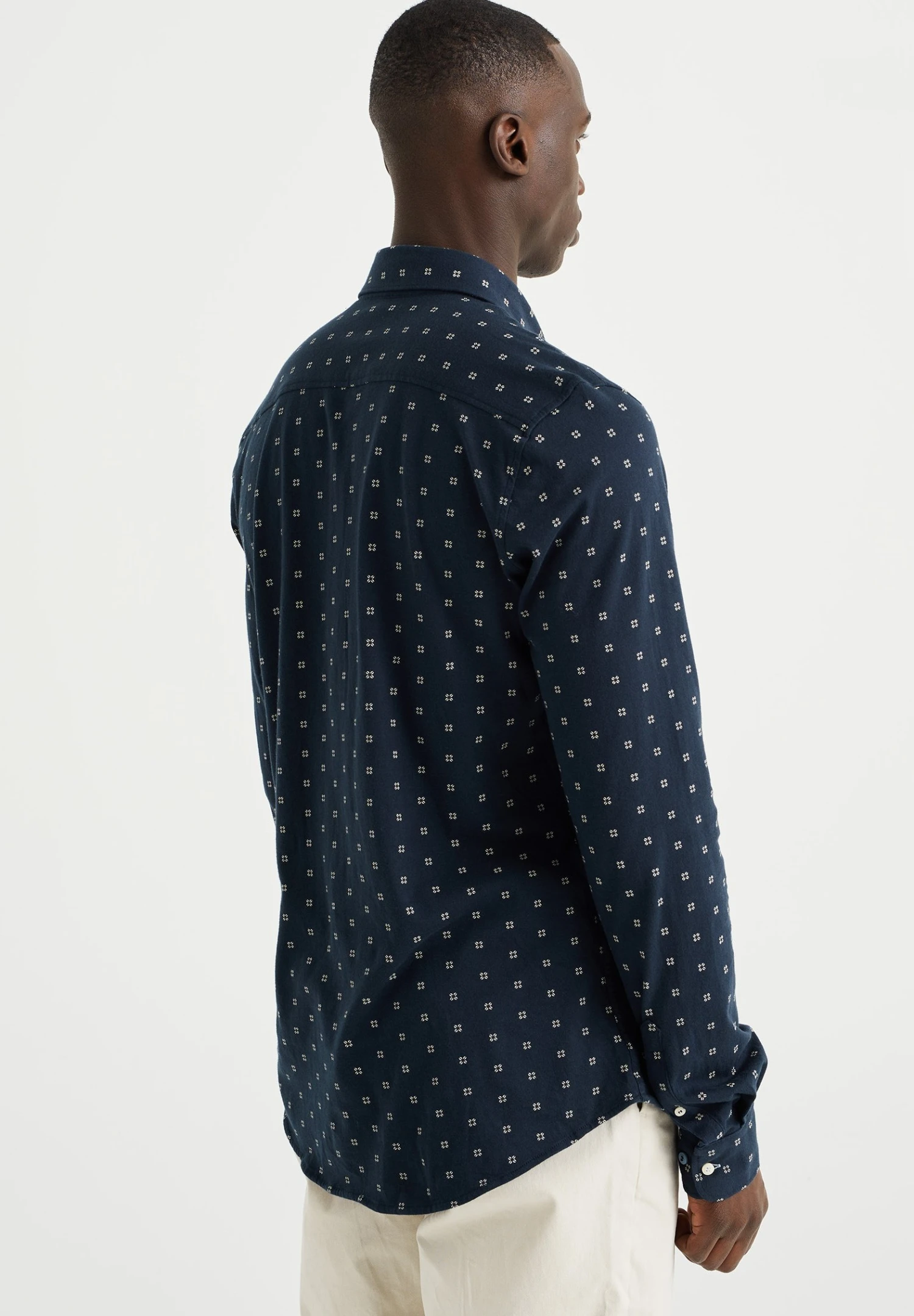 WE FASHION Tall Fit Met Dessin - Overhemd - Blue 5 WE FASHION Tall Fit Met Dessin - Overhemd - Blue - Afbeelding 3