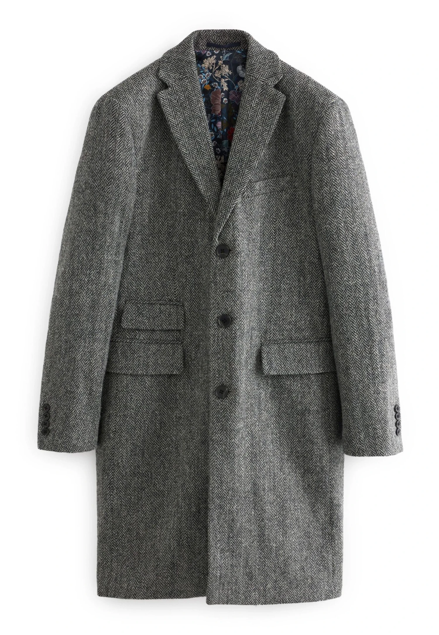 Next Signature Harris - Mantel - Grey 10 Next Signature Harris - Mantel - Grey - Afbeelding 8