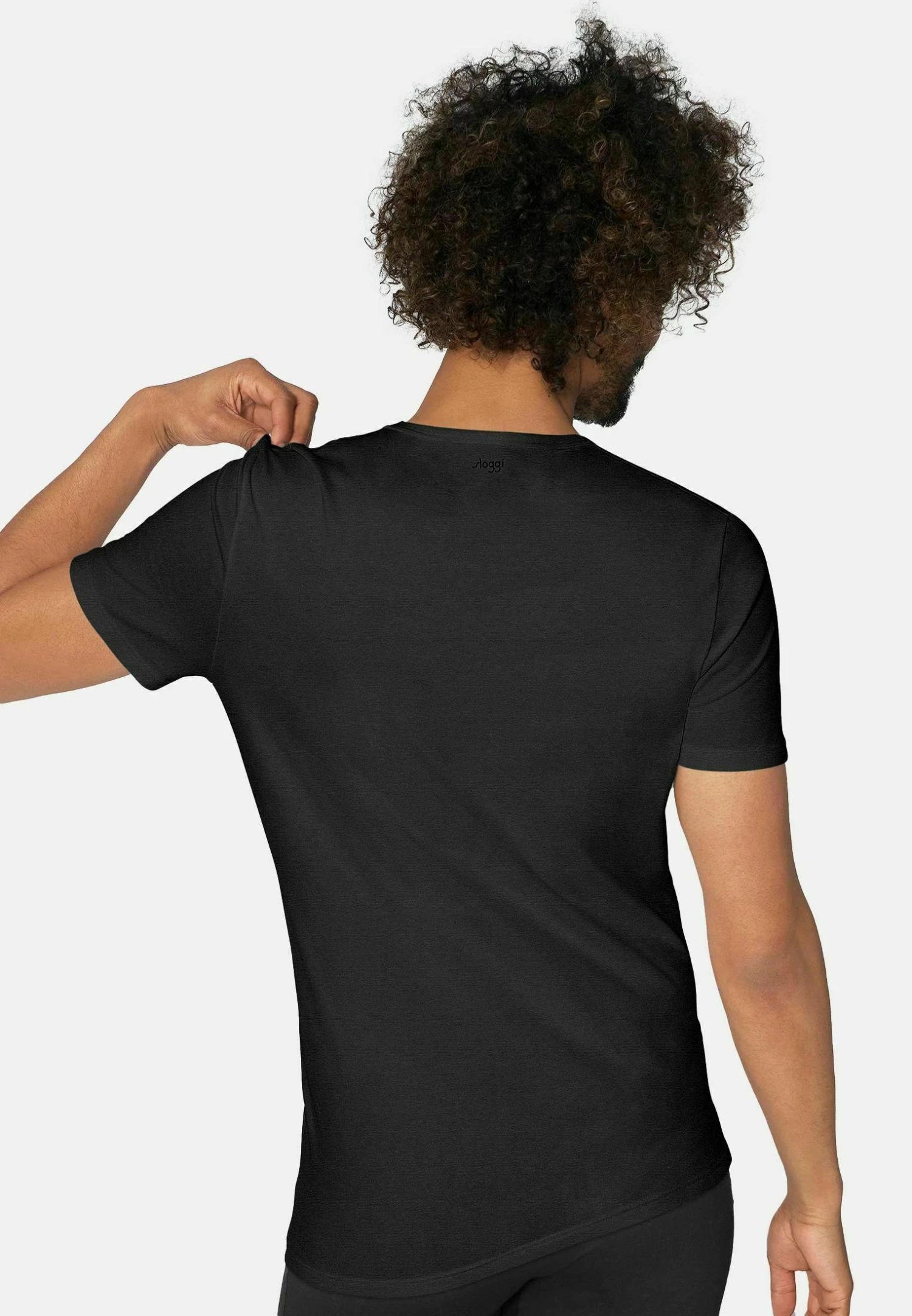 Sloggi 2 Pack - Hemd - Schwarz 4 Sloggi 2 Pack - Hemd - Schwarz - Afbeelding 2