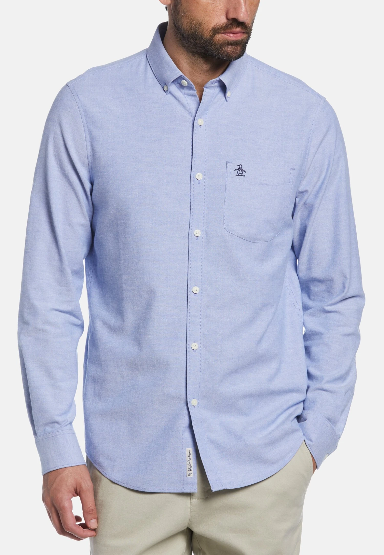 Original Penguin Oxford- Overhemd - Amparo Blue 3 Original Penguin Oxford- Overhemd - Amparo Blue