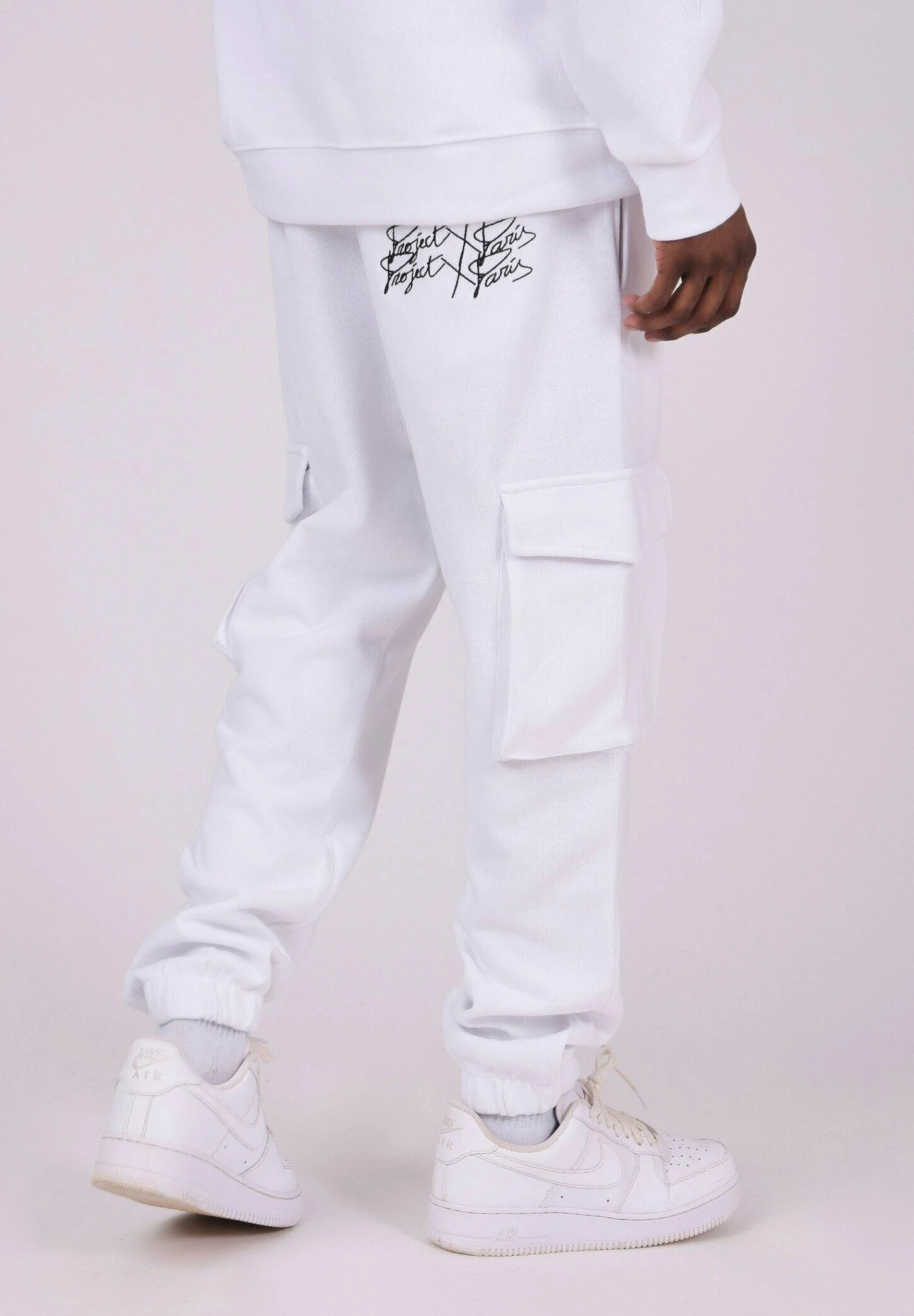 Basic - Cargobroek - Blanc 9 Basic - Cargobroek - Blanc - Afbeelding 7