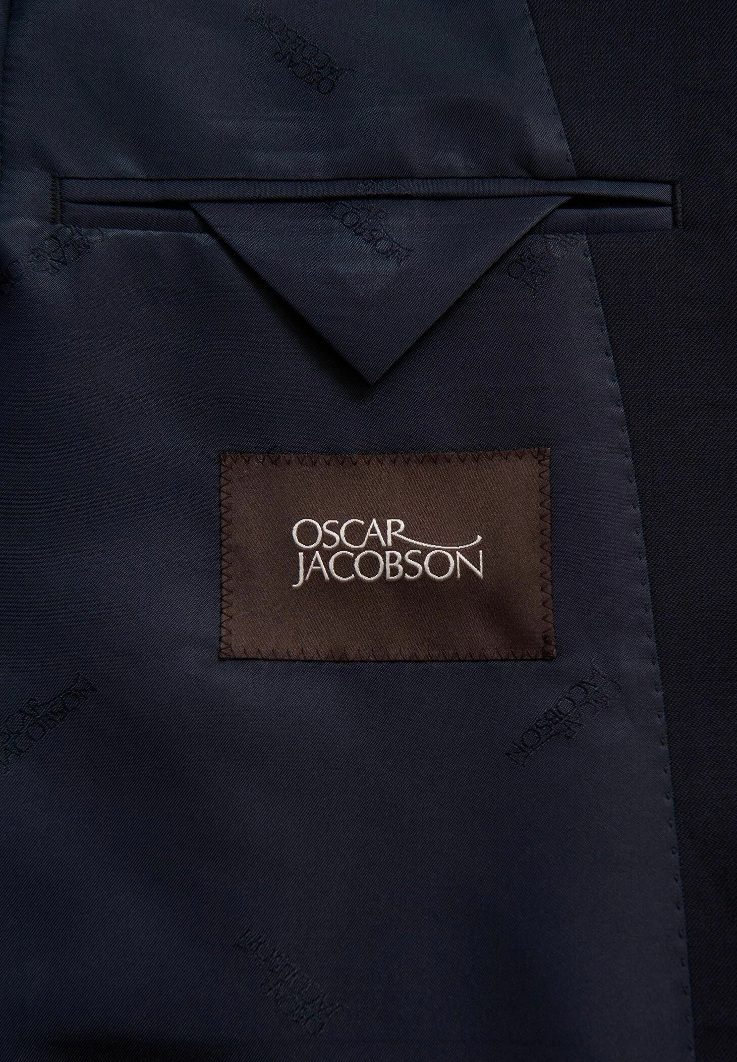Oscar Jacobson Toro- Mantel - Navy 8 Oscar Jacobson Toro- Mantel - Navy - Afbeelding 6