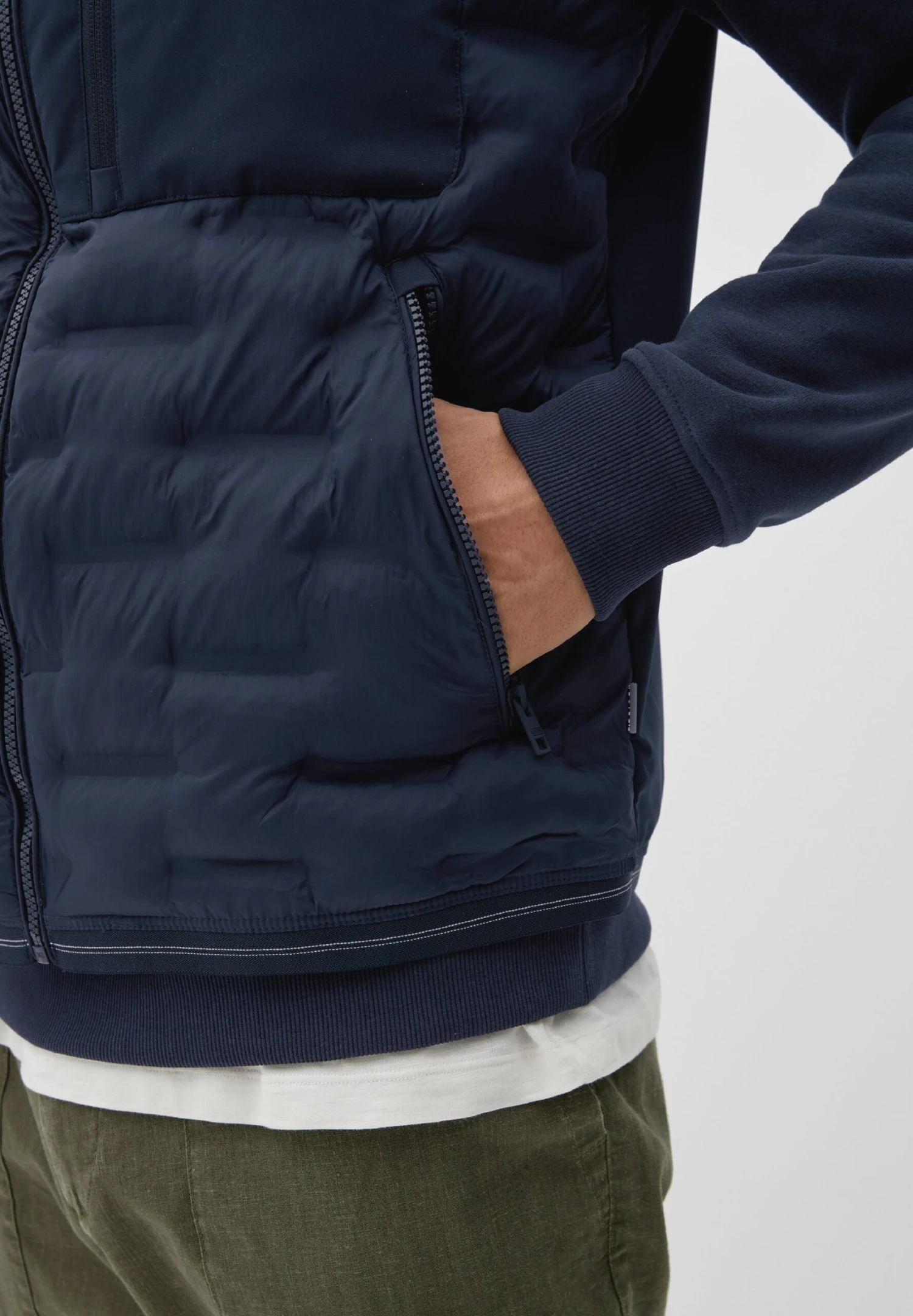 S.Oliver Mit Wattierter Front - Bodywarmer - Navy 6 S.Oliver Mit Wattierter Front - Bodywarmer - Navy - Afbeelding 4