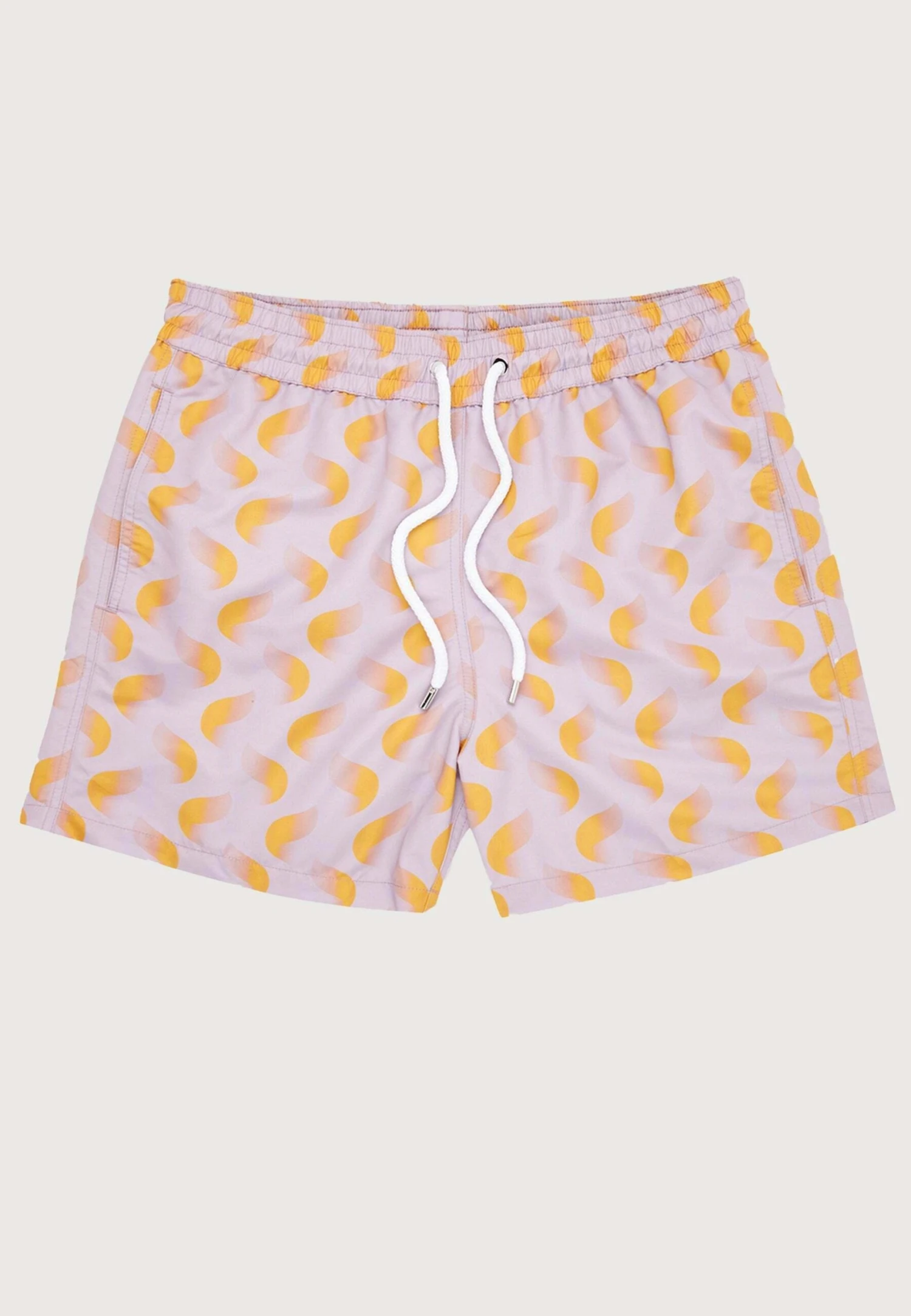 Nuvem Print - Zwemshorts - Lilac Amp Sunset Yellow 6 Nuvem Print - Zwemshorts - Lilac Amp Sunset Yellow - Afbeelding 4