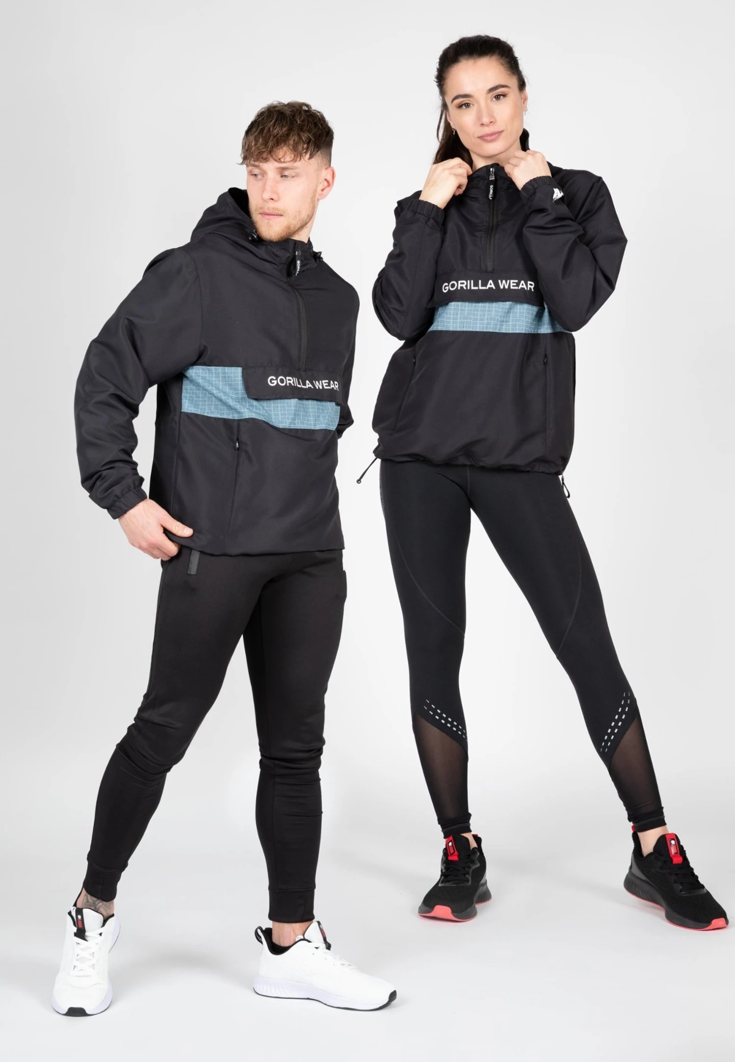 Gorilla Wear Bolton - Windjack - Black 4 Gorilla Wear Bolton - Windjack - Black - Afbeelding 2