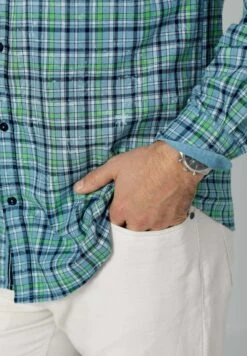 Overhemd - Blau Neongrün 16 Overhemd - Blau Neongrün -Jack and Jones Verkoopwinkel bba67865c951420e8bc5cbefd10fea52