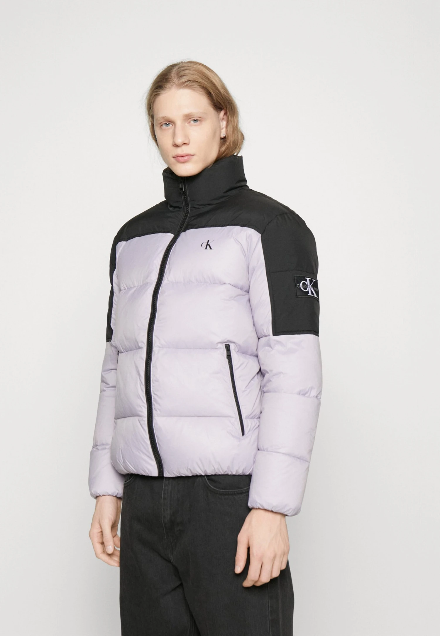 Calvin Klein Jeans Blocking Puffer Jacket - Winterjas - Lavender Aura 3 Calvin Klein Jeans Blocking Puffer Jacket - Winterjas - Lavender Aura
