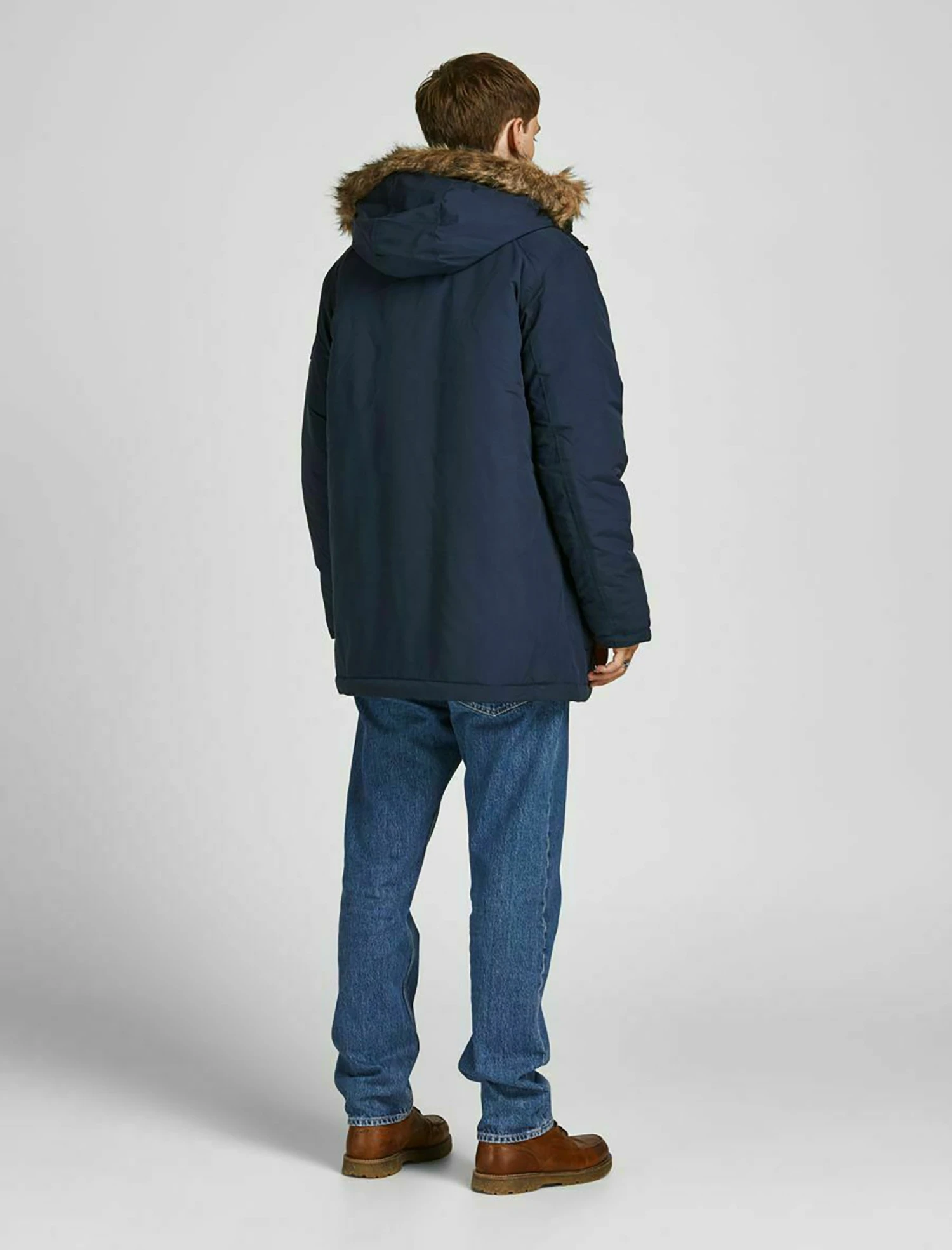 Jack & Jones Jwhgreat - Parka - Navy Blazer 5 Jack & Jones Jwhgreat - Parka - Navy Blazer - Afbeelding 3