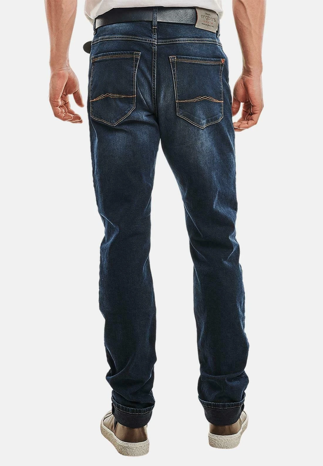 Classic - Straight Leg Jeans - Saphirblau 4 Classic - Straight Leg Jeans - Saphirblau - Afbeelding 2