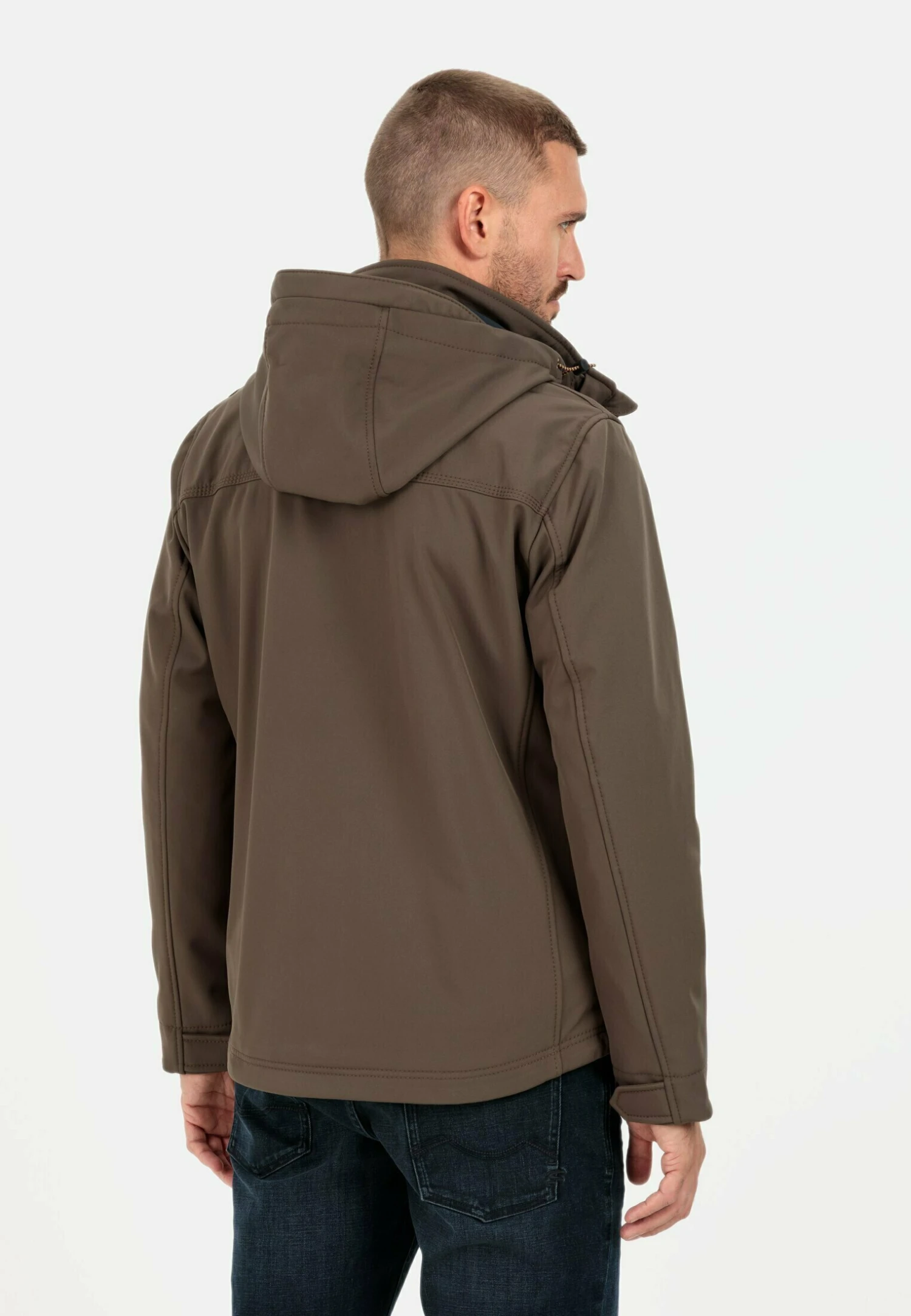 Camel Active Mit Abnehmbarer Kapuze - Outdoorjas - Dark Brown 5 Camel Active Mit Abnehmbarer Kapuze - Outdoorjas - Dark Brown - Afbeelding 3