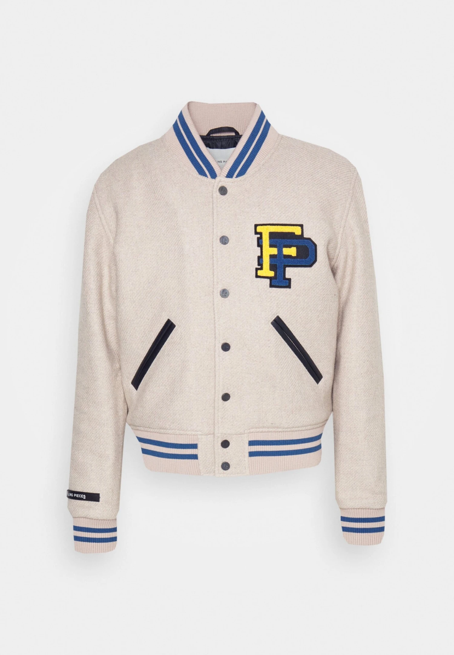 Filling Pieces Varsity Jacket - Bomberjacks - Sand 10 Filling Pieces Varsity Jacket - Bomberjacks - Sand - Afbeelding 8