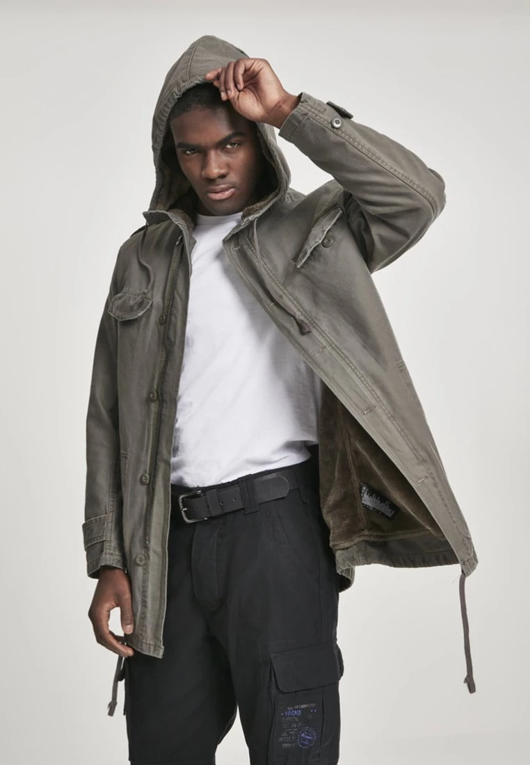 Brandit Herren Bw Parka Men - Parka - Olive 7 Brandit Herren Bw Parka Men - Parka - Olive - Afbeelding 5