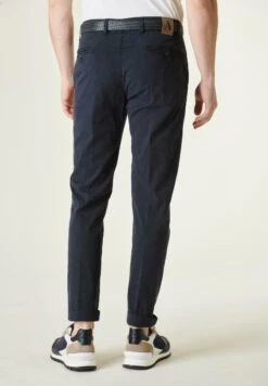 Trousers Tricotina Cotton Dyed Cotton - Chino - Navy -Jack and Jones Verkoopwinkel bce0c69540b7463595c81fd0abb5395c