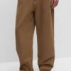 PULL & BEAR With Contrast Seams - Broek - Beige