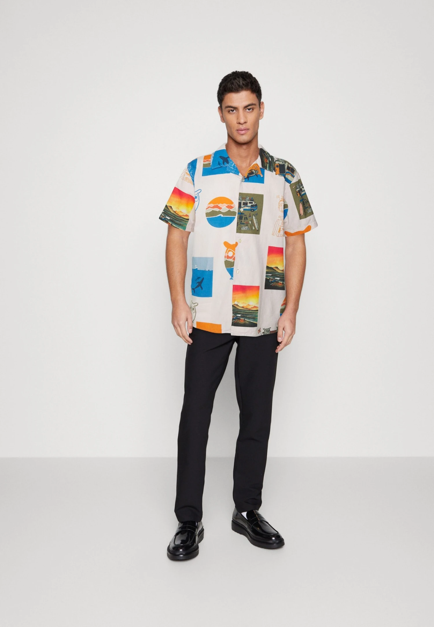 Boxed Fit Short Sleeved - Overhemd - Multi-Coloured 4 Boxed Fit Short Sleeved - Overhemd - Multi-Coloured - Afbeelding 2