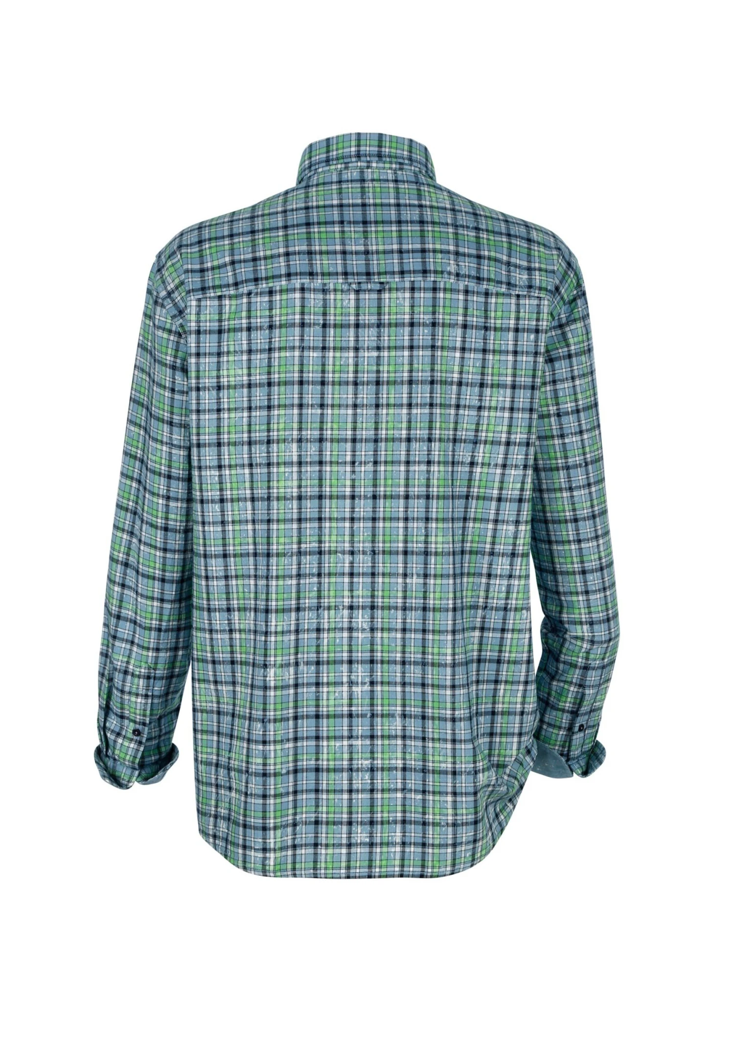 Overhemd - Blau Neongrün 11 Overhemd - Blau Neongrün - Afbeelding 9