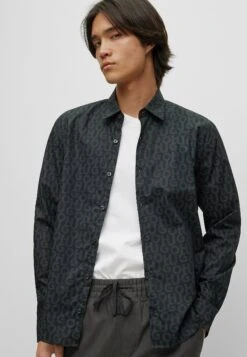 Hugo Ermo - Overhemd - Charcoal -Jack and Jones Verkoopwinkel beb3d43a4bad4f0e94aec94e2f80654c