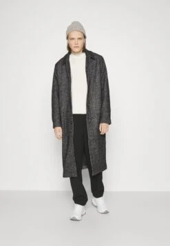 Holzweiler Eros Salt And Pepper Coat - Mantel - Black Mix -Jack and Jones Verkoopwinkel bf717e765de942d9b006bcb3b6f2fe56