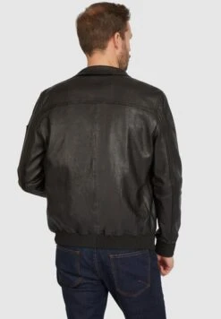 Bugatti Leonardo - Leren Jas - Schwarz -Jack and Jones Verkoopwinkel c01e348df03f48c9a0dca42c9d95962f