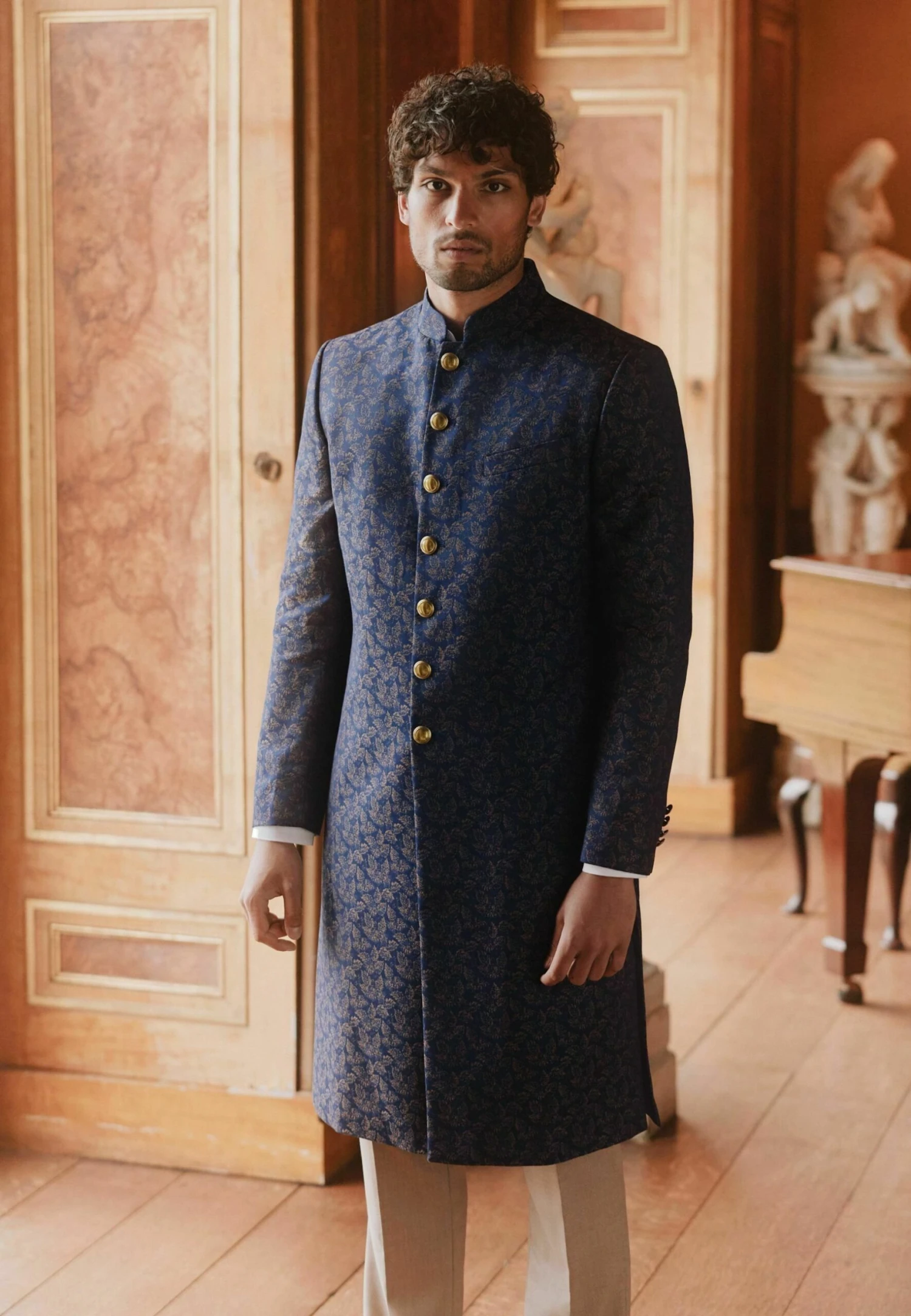 Next Halflange Jas - Blue 5 Next Halflange Jas - Blue - Afbeelding 3