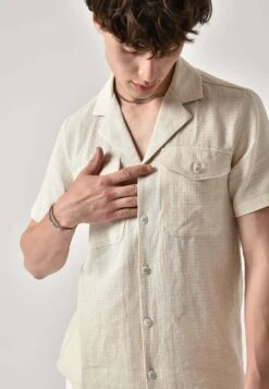 Short Sleeve - Overhemd - Beige -Jack and Jones Verkoopwinkel c043504057584896b7add9d2a1022825