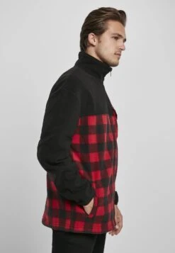 URBAN CLASSICS Jas - Black/Redcheck -Jack and Jones Verkoopwinkel c05a0b45f7ce4224842867924671bcf2