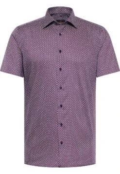 Eterna Bedrucktes Twill Kurzarm Slim Fit - Overhemd - Rot 11 Eterna Bedrucktes Twill Kurzarm Slim Fit - Overhemd - Rot -Jack and Jones Verkoopwinkel c066d59a5b7f4cc38419c76e1c367103