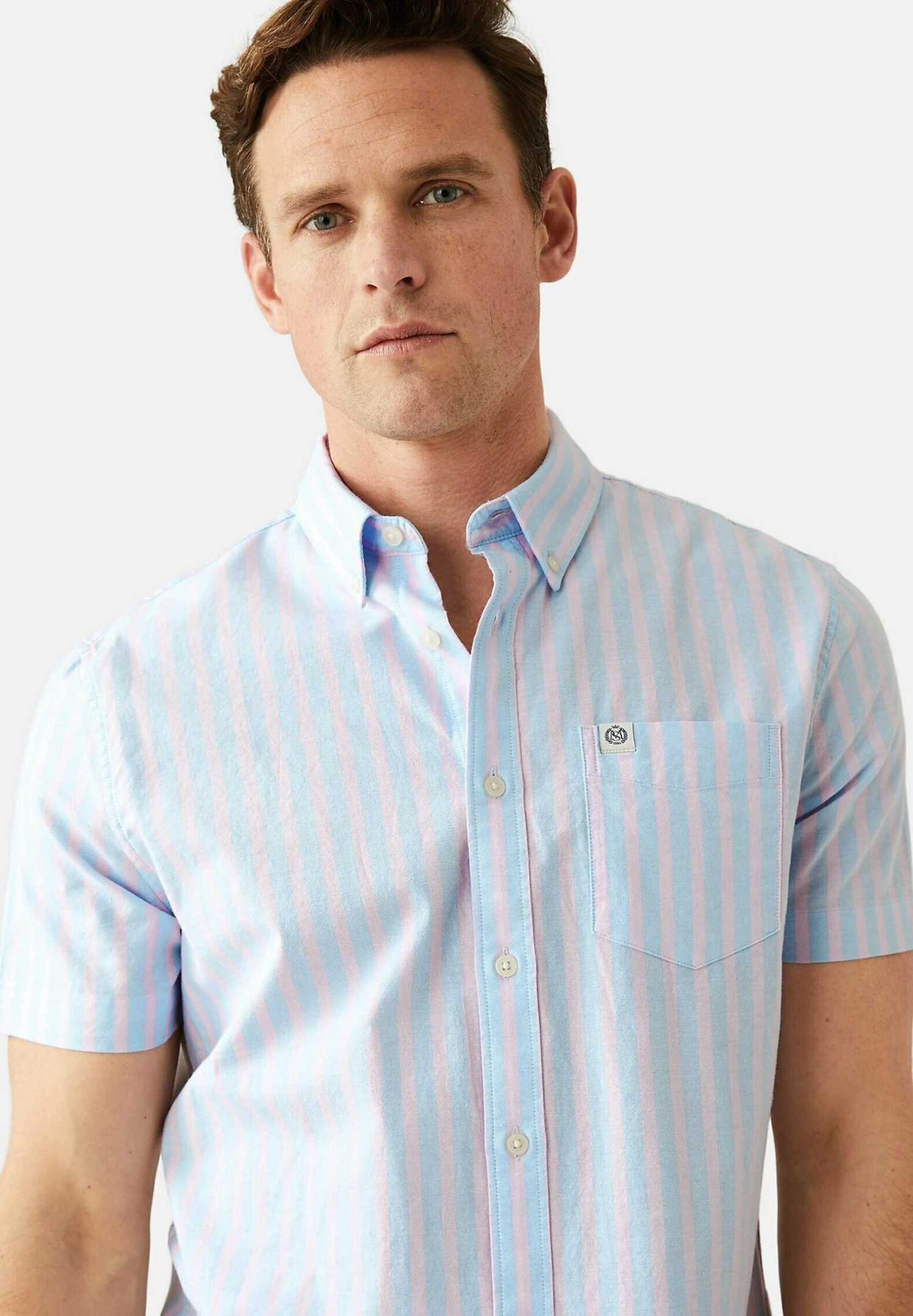 Marks & Spencer Striped Oxford - Overhemd - Pink Mix 6 Marks & Spencer Striped Oxford - Overhemd - Pink Mix - Afbeelding 4