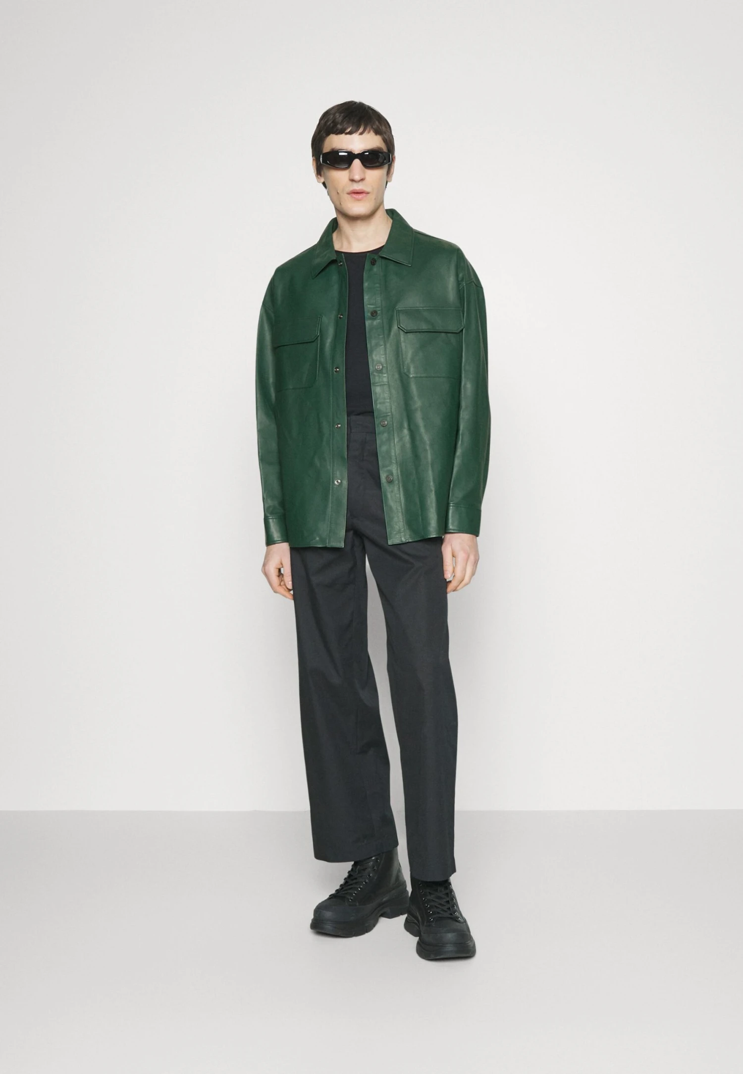 FRAME Overhemd - Dark Green 4 FRAME Overhemd - Dark Green - Afbeelding 2