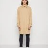ARKET Halflange Jas - Beige -Jack and Jones Verkoopwinkel c1745f6f68bf4b55a0b91892f5fa7a57
