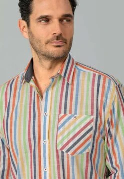 Overhemd - Weiß Multicolor -Jack and Jones Verkoopwinkel c23d7d1adee242a38b0680924fc05b99