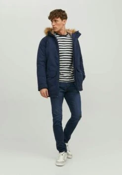 Jack & Jones Glenn Fox Jos 227 - Slim Fit Jeans - Blue Denim -Jack and Jones Verkoopwinkel c25c5f5dfbef4054a786420fb18748cb