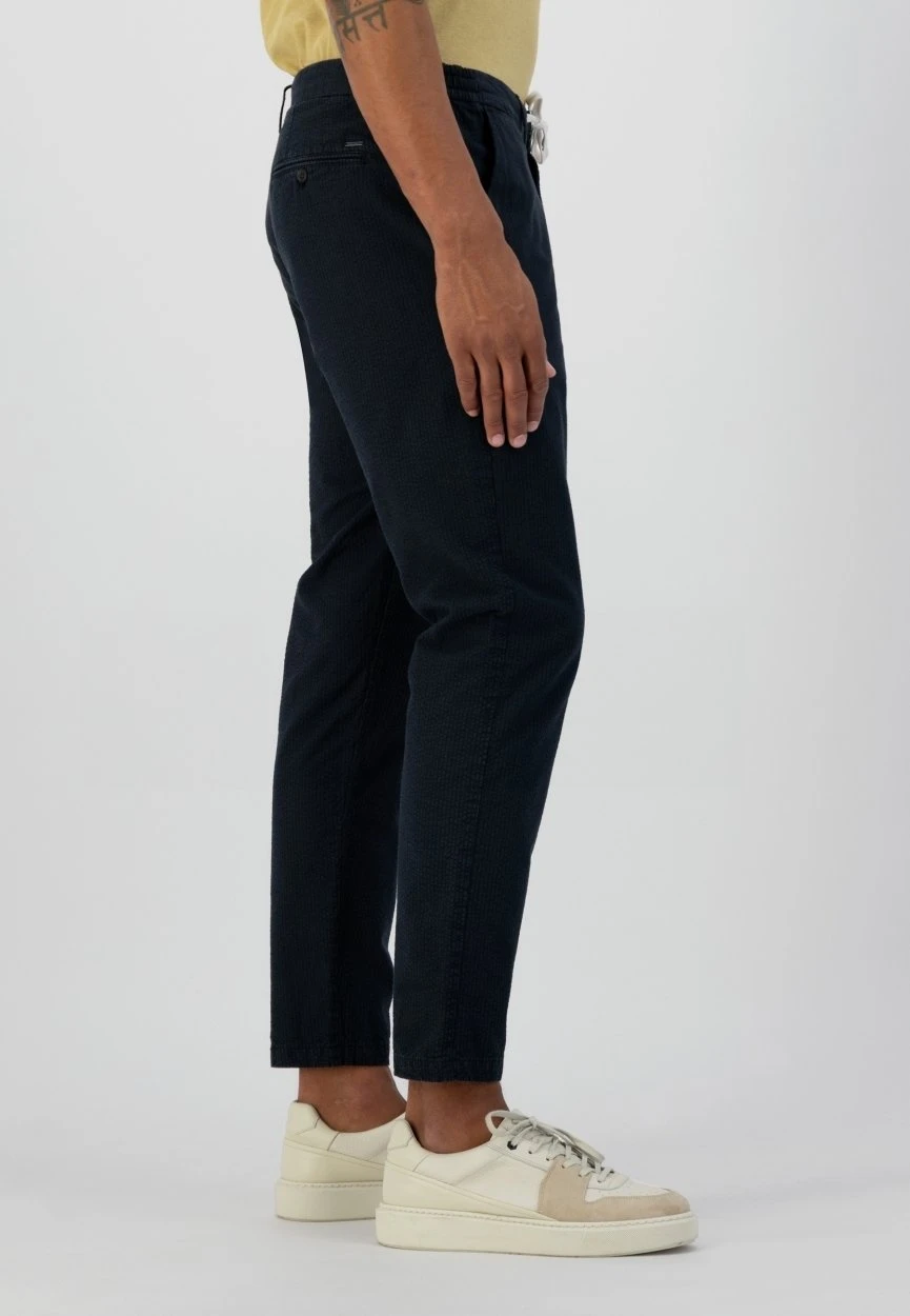 Dstrezzed Slim Fit- Chino - Blauw 4 Dstrezzed Slim Fit- Chino - Blauw - Afbeelding 2