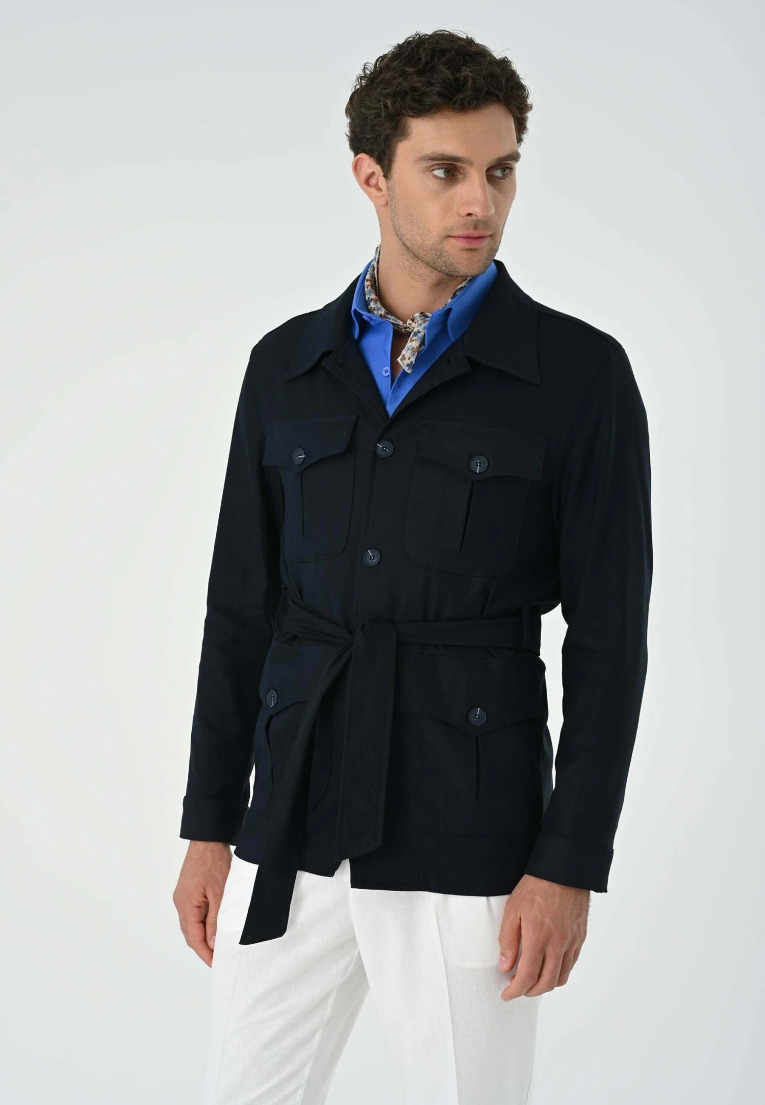 Trenchcoat - Dark Navy 7 Trenchcoat - Dark Navy - Afbeelding 5