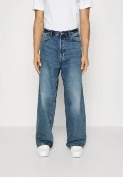 WEEKDAY Astro Loose Baggy - Relaxed Fit Jeans - Seventeen Blue