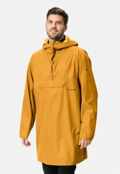 VAUDE Comyou Poncho - Parka - Burnt Yellow