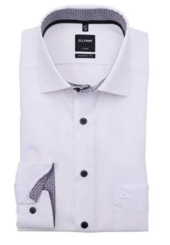 OLYMP Modern Fit - Zakelijk Overhemd - White -Jack and Jones Verkoopwinkel c3b7aa9133af45fca61c01441545a853