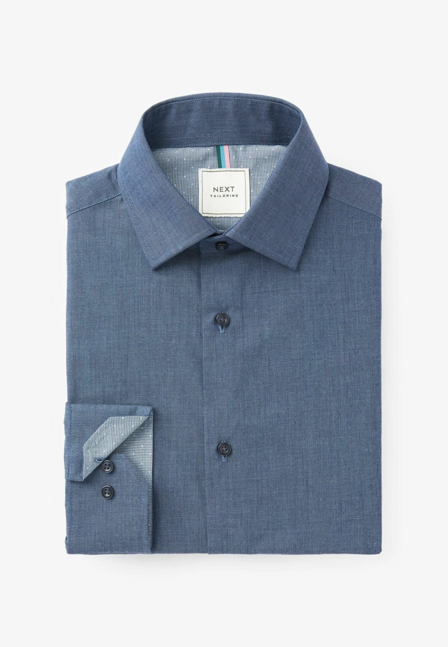 Next And Texture Three Pack - Overhemd - Navy Print 19 Next And Texture Three Pack - Overhemd - Navy Print - Afbeelding 17